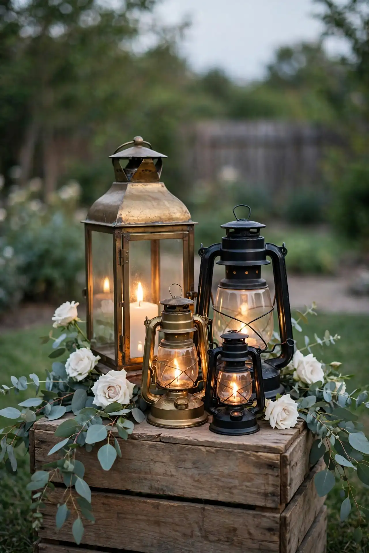 String Light Canopy