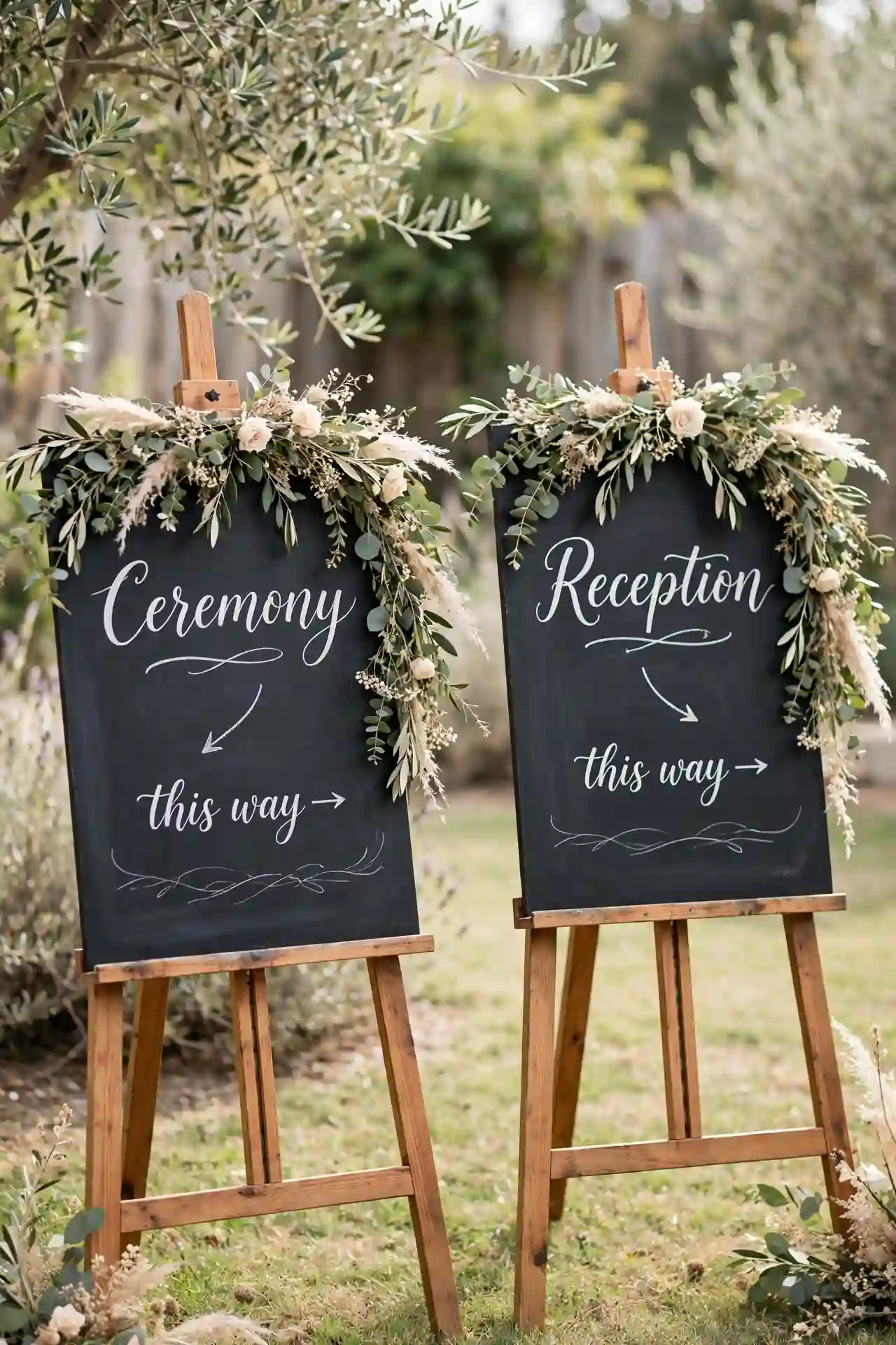 DIY Ceremony Backdrop