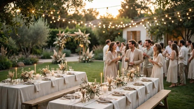 23 Backyard Wedding Decor Ideas for a Romantic Outdoor Celebration