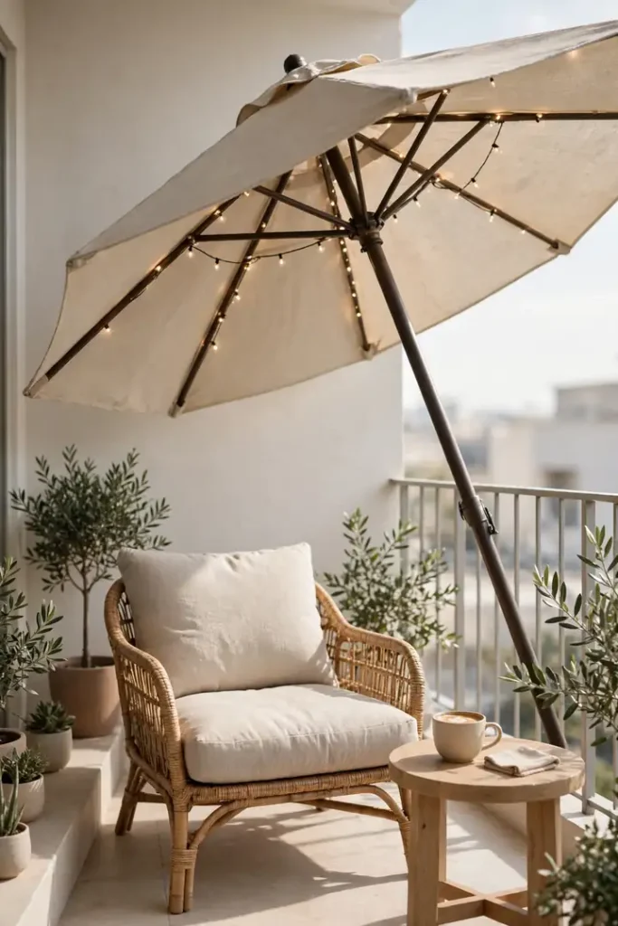 Balcony Umbrella Nooks