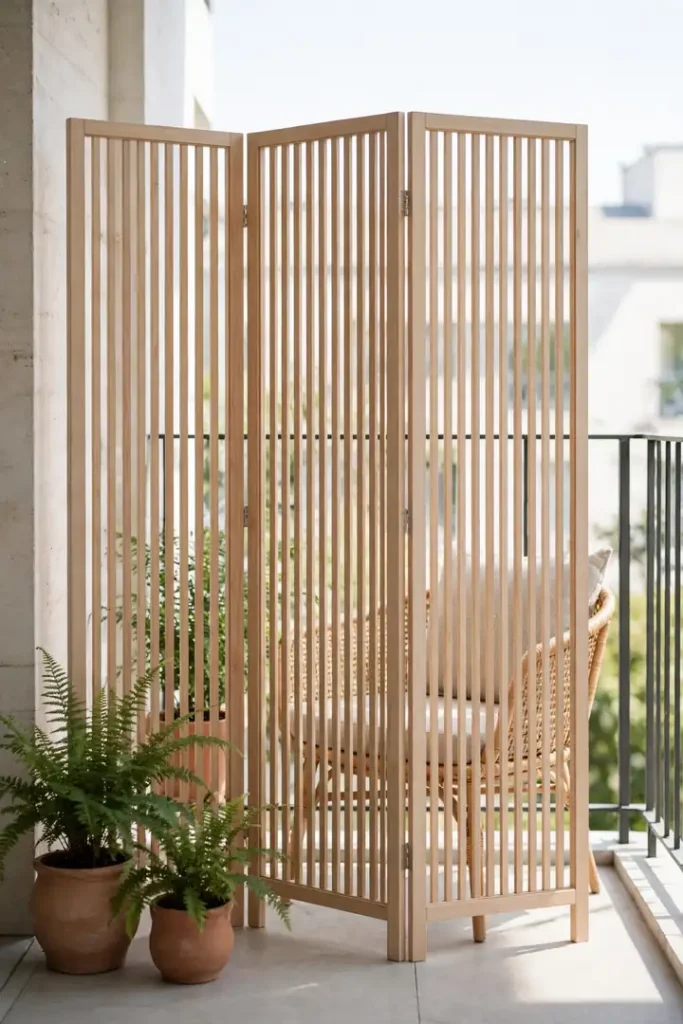 Folding Privacy Screens