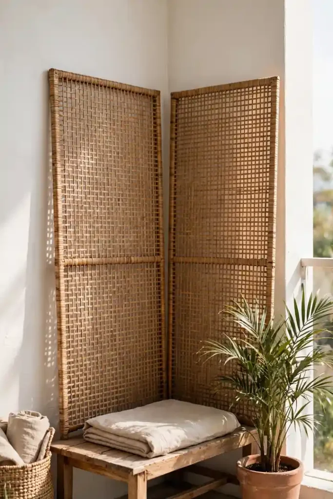 Rattan Panel Dividers