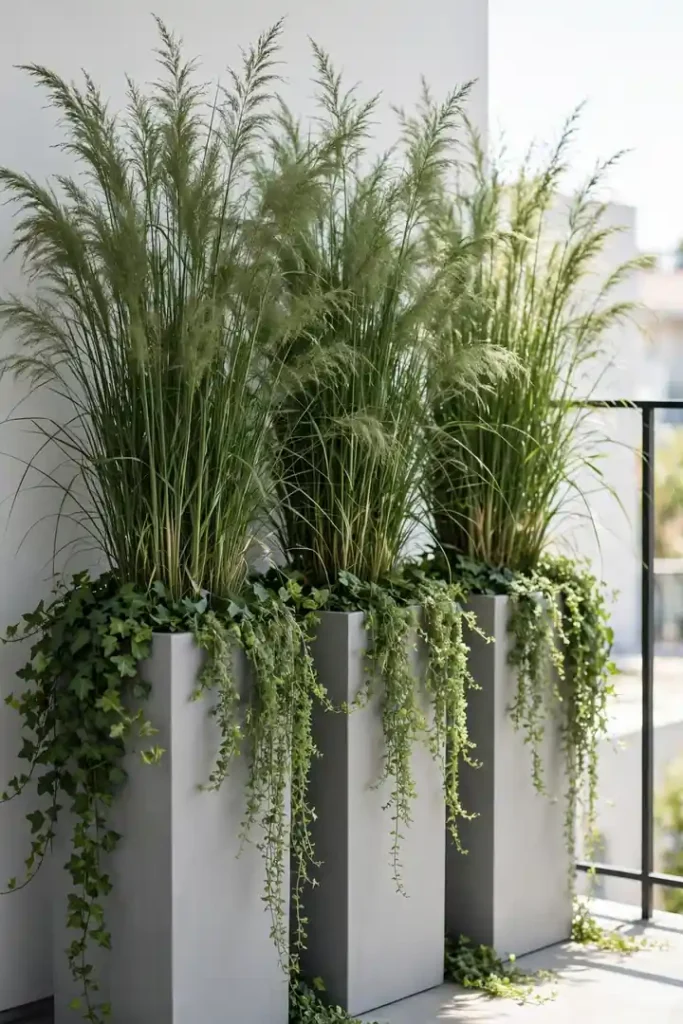 Tall Planter Rows
