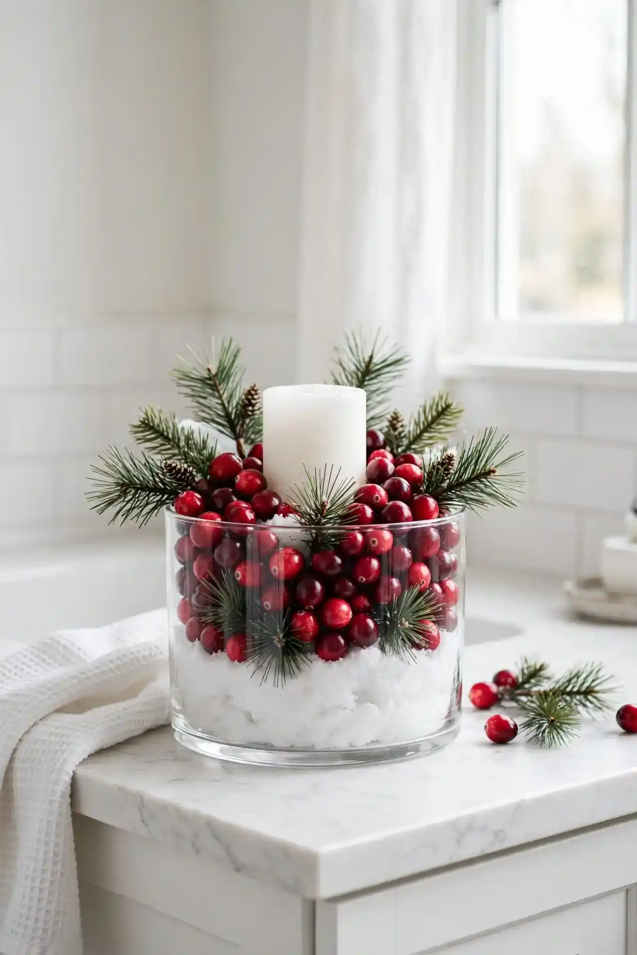 Frosted Pine Garland