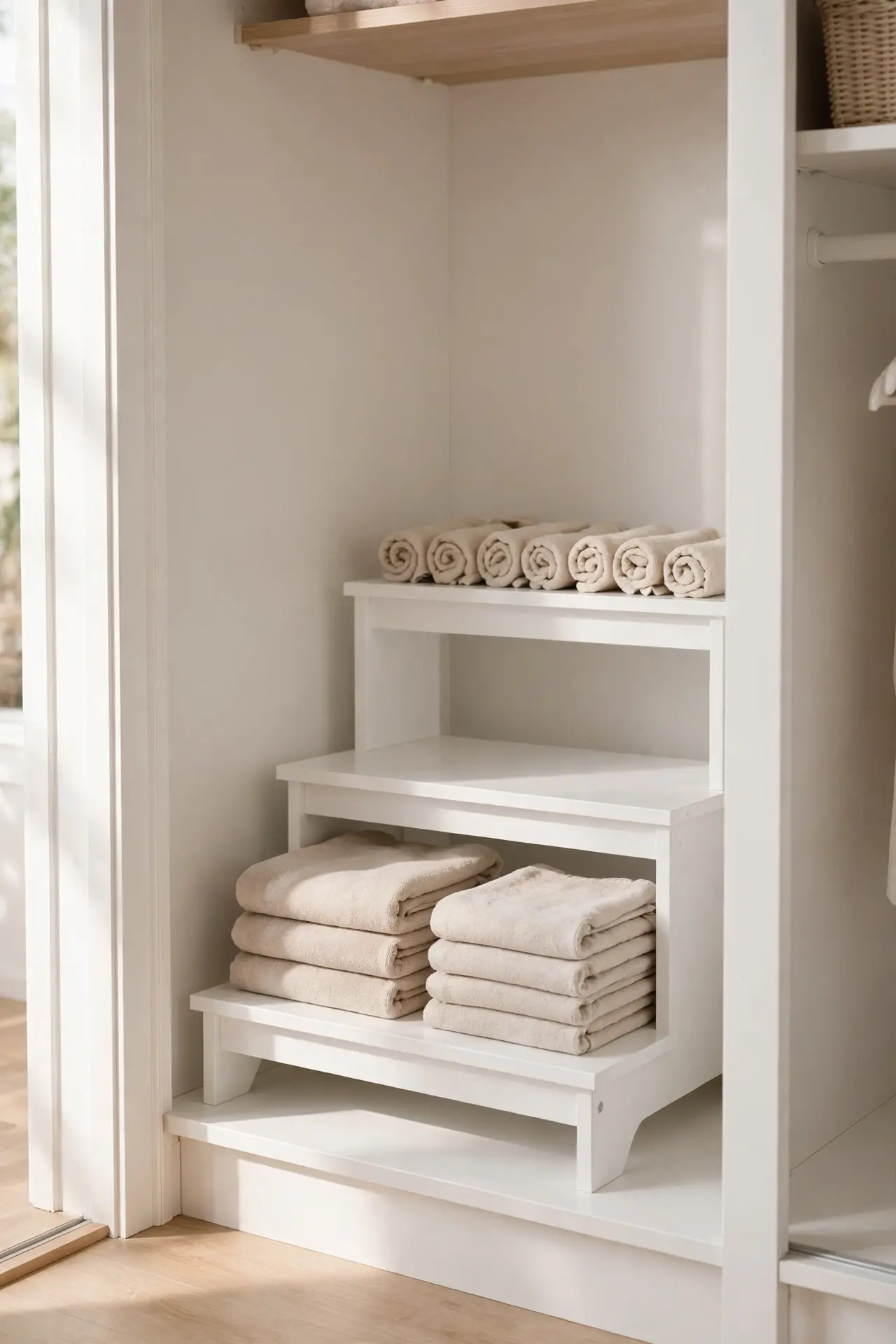 Mirror Door Storage