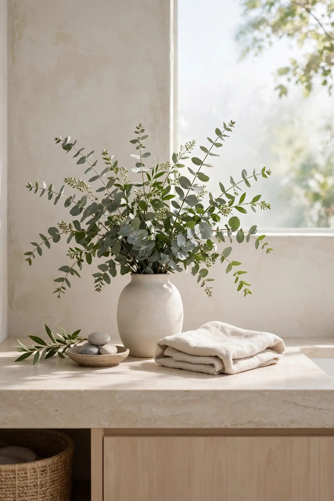 Fresh Eucalyptus Vase