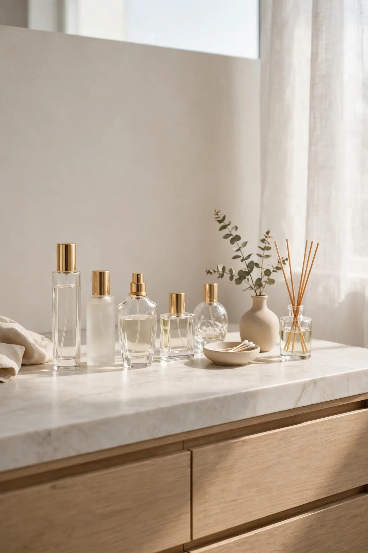 Perfume Bottle Display