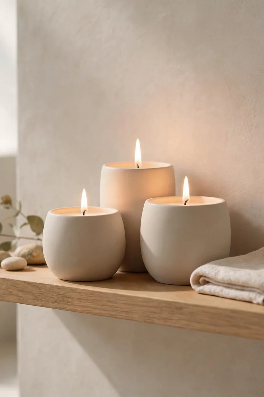 Scented Candle Cluster