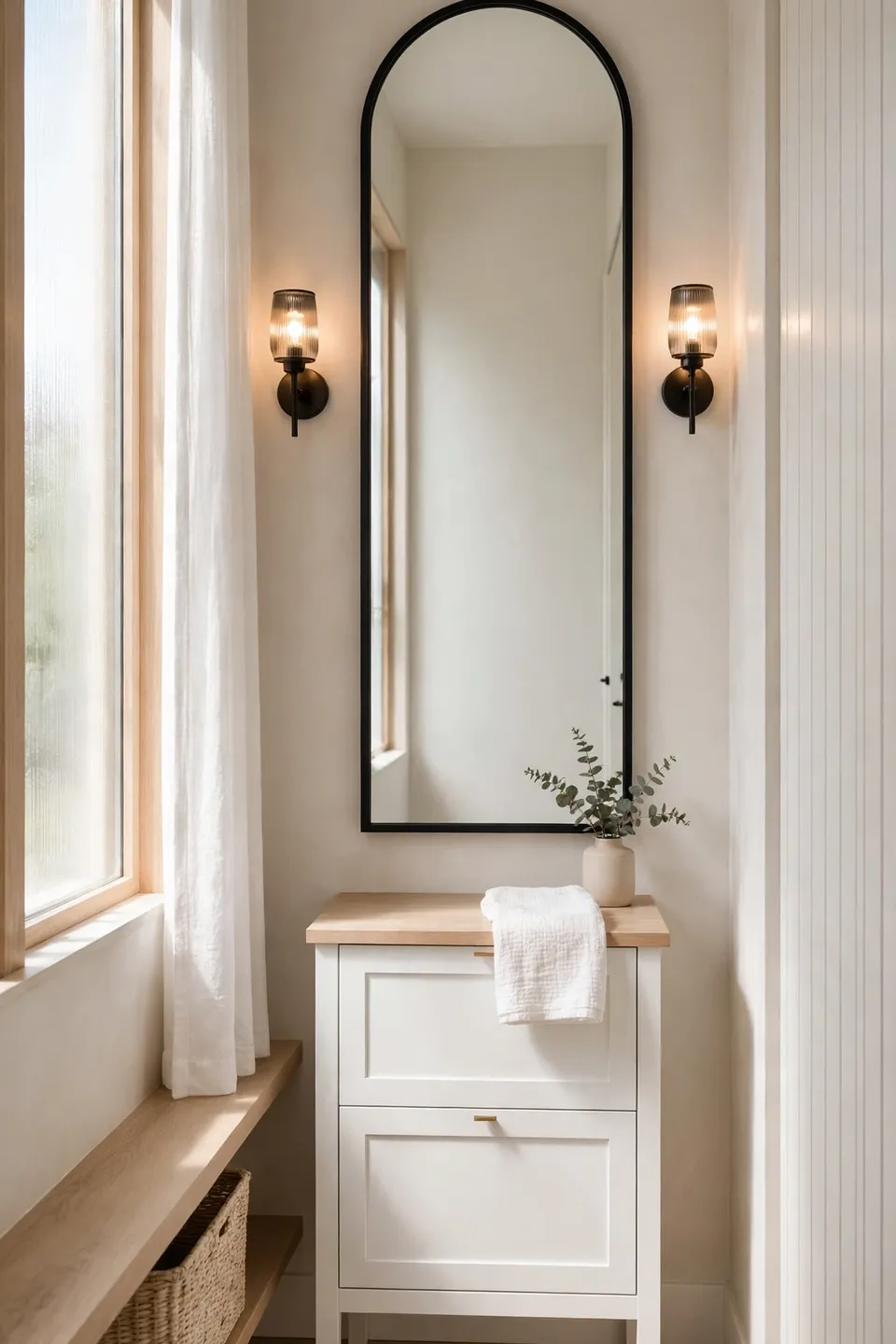 Arched Vanity Mirror
