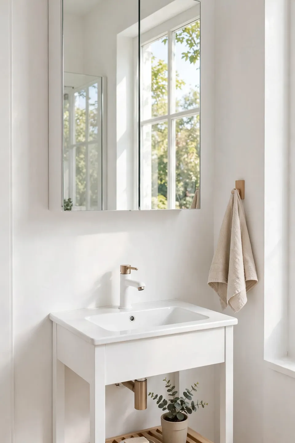 Mirrored Medicine Cabinet