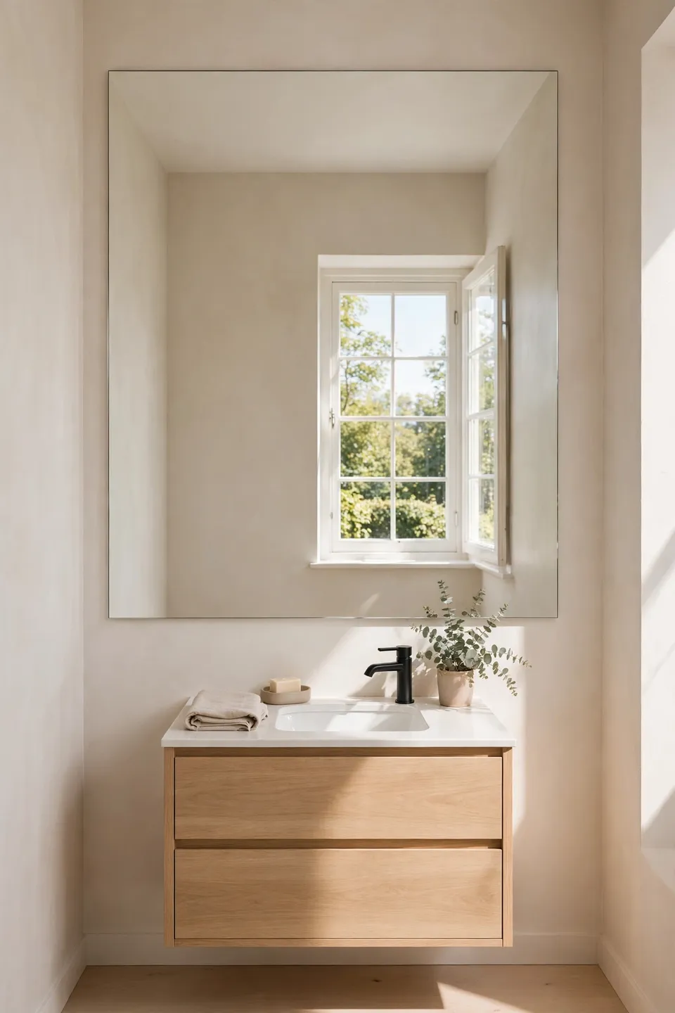 Oversized Rectangle Mirror
