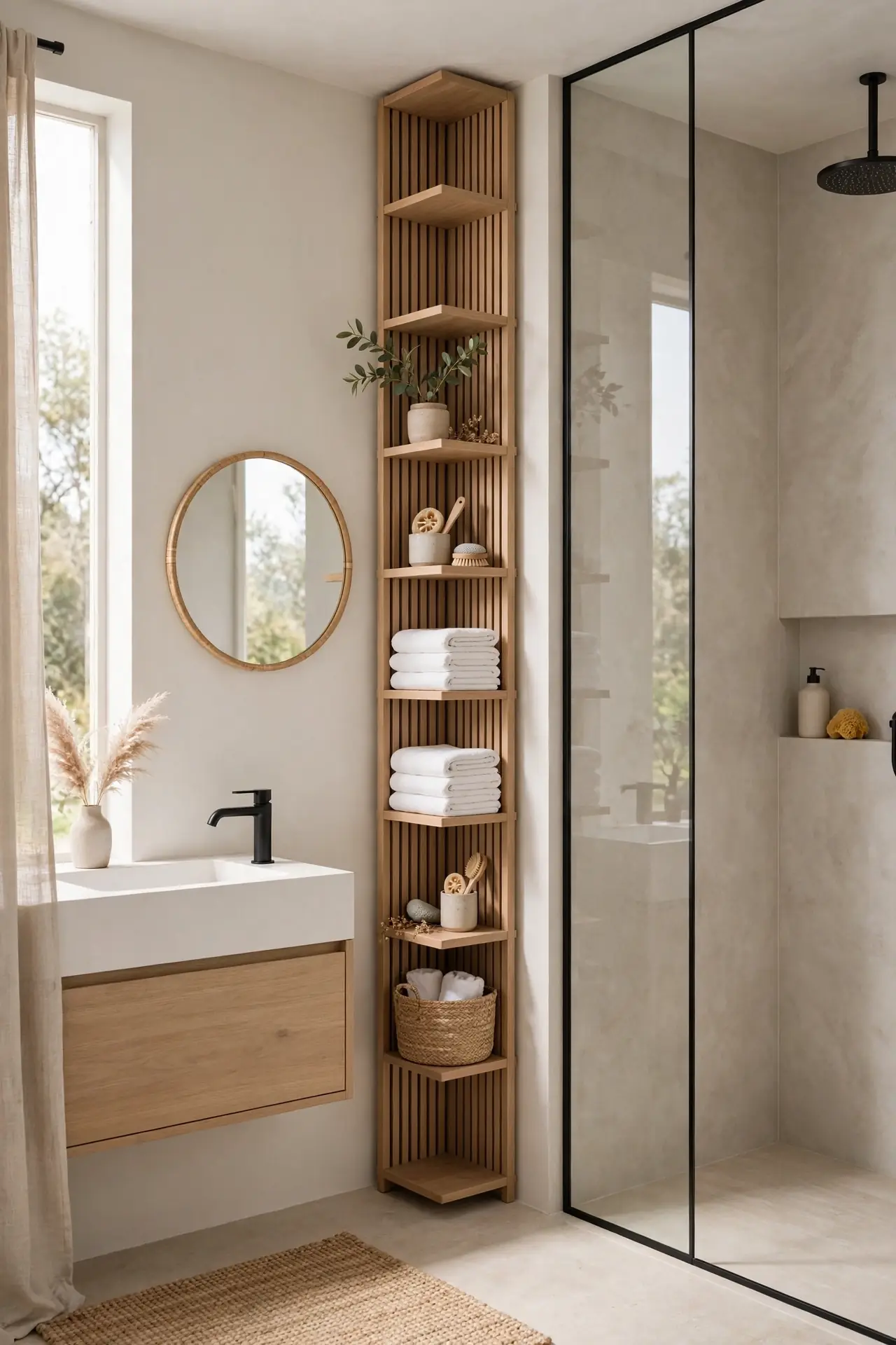 Corner Shelf Tower