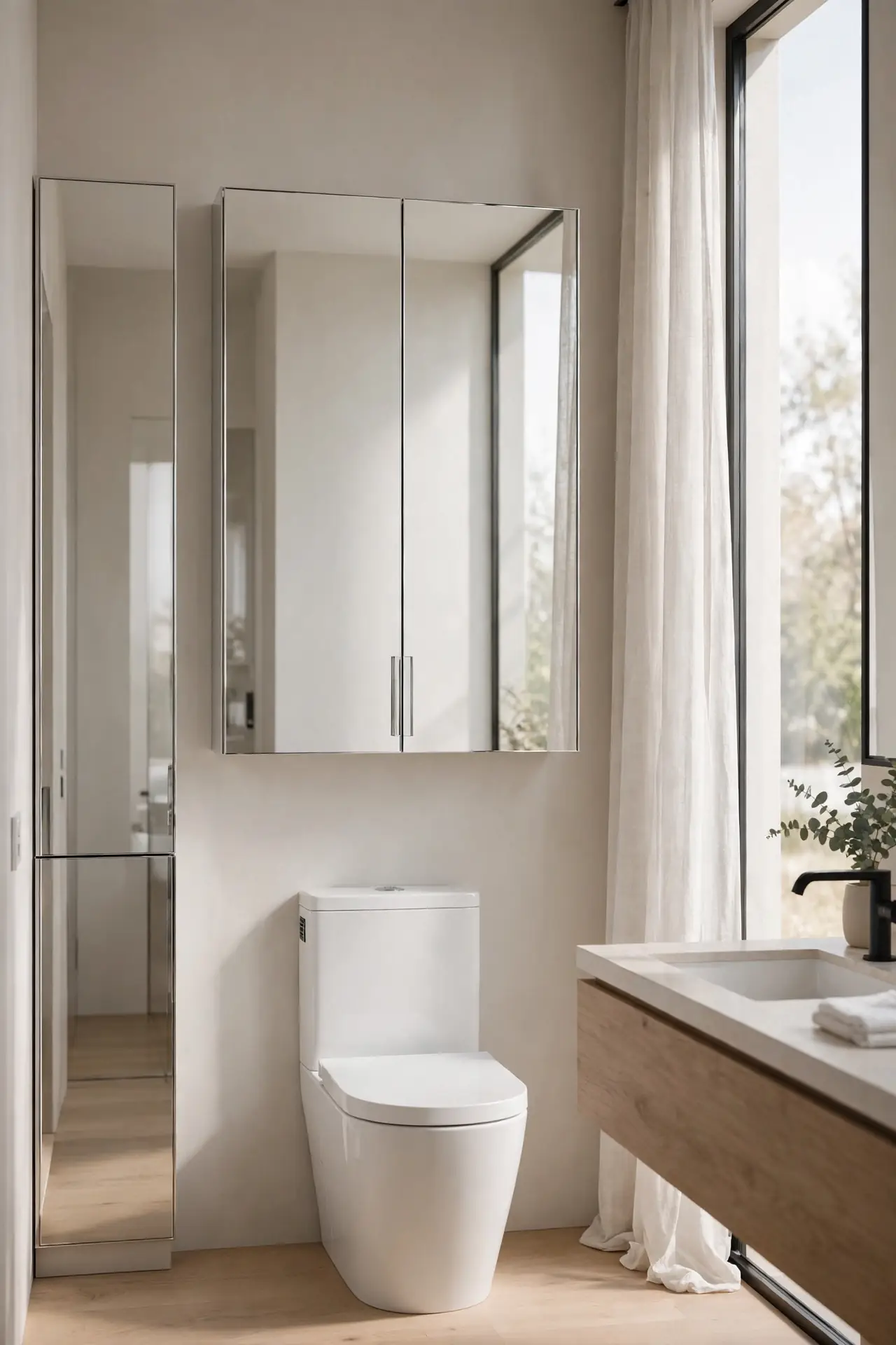 Mirrored Medicine Cabinet