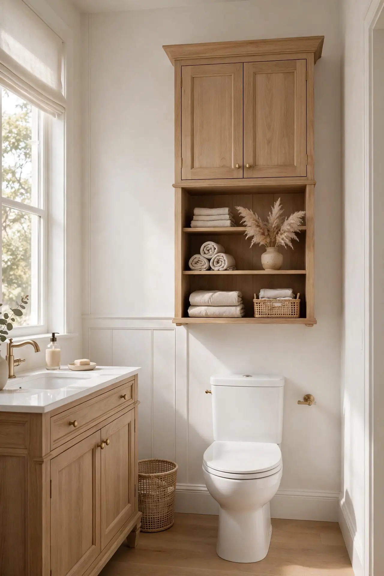 Over Toilet Hutch