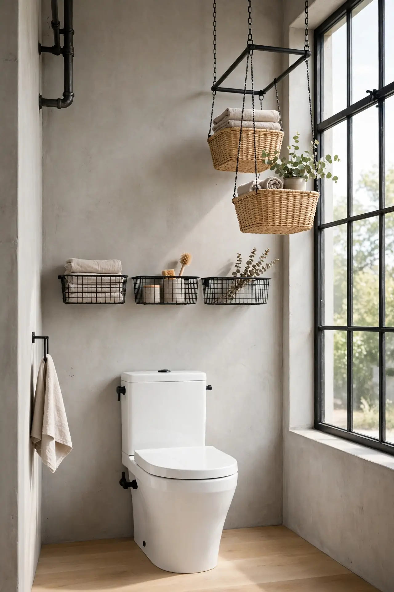 Wall Mounted Baskets