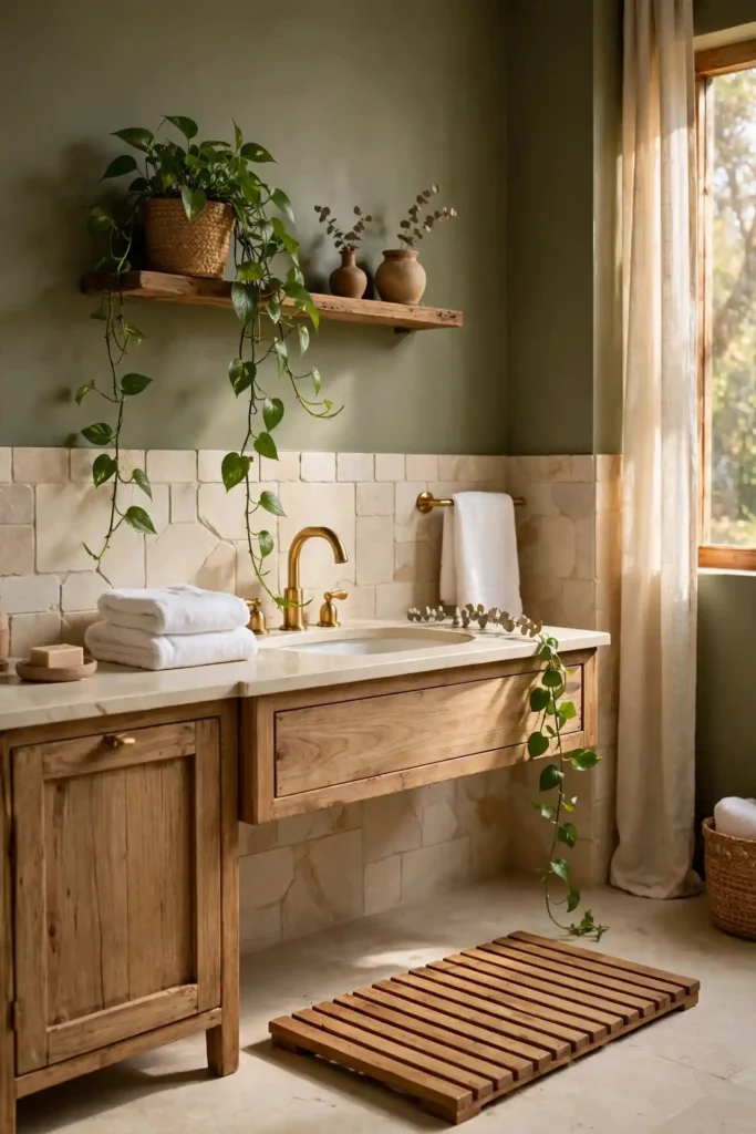 Olive Green Ground