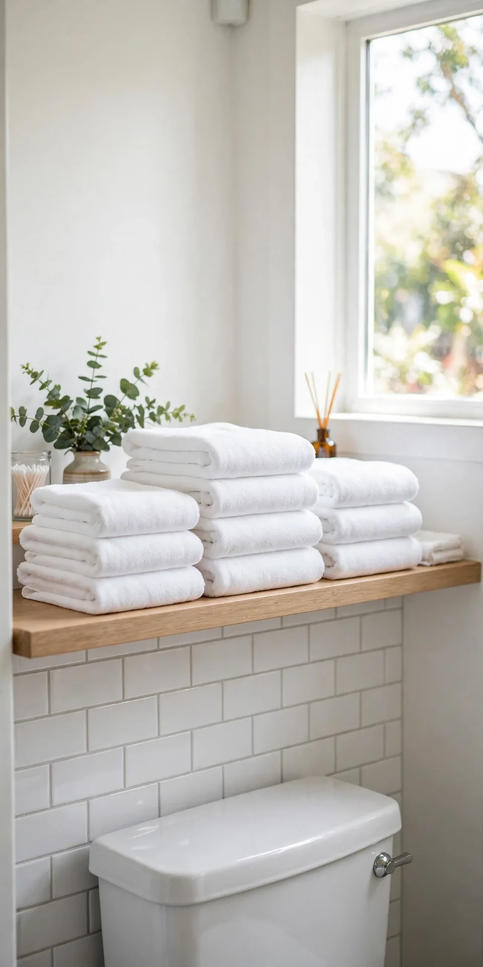 Folded Towel Stacks