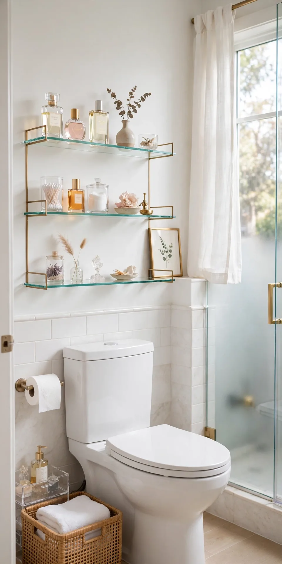 Glass Shelf Elegance