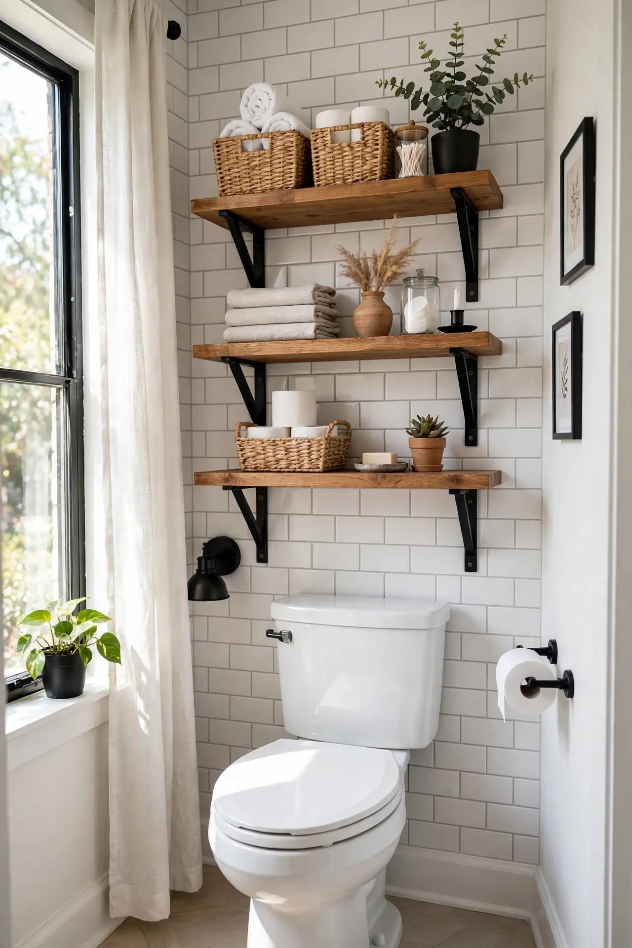 Metal Bracket Shelves