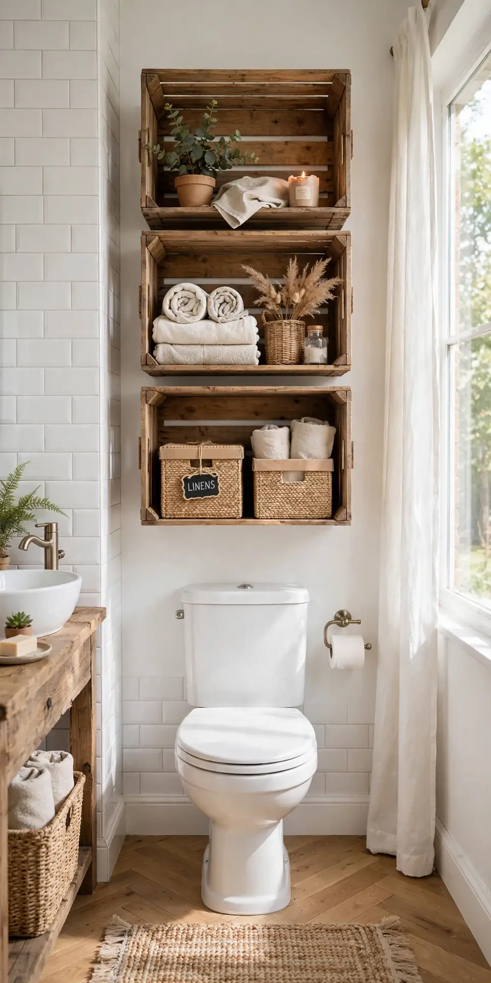 Open Crate Shelves