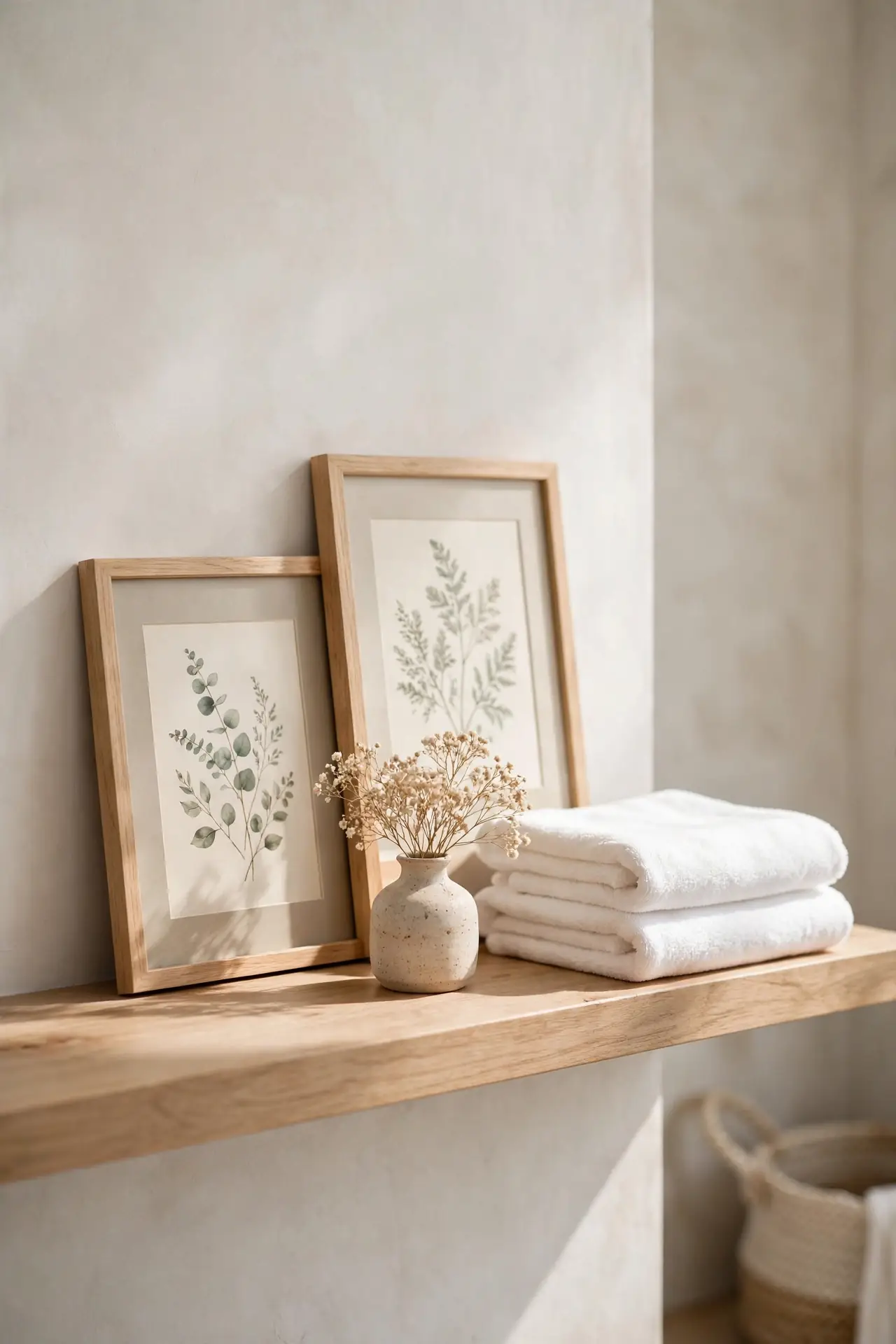 Folded Towel Layers