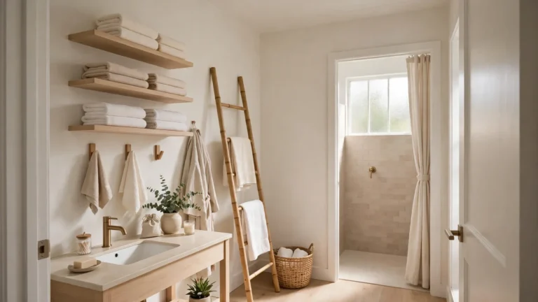 bathroom towel storage ideas for small spaces