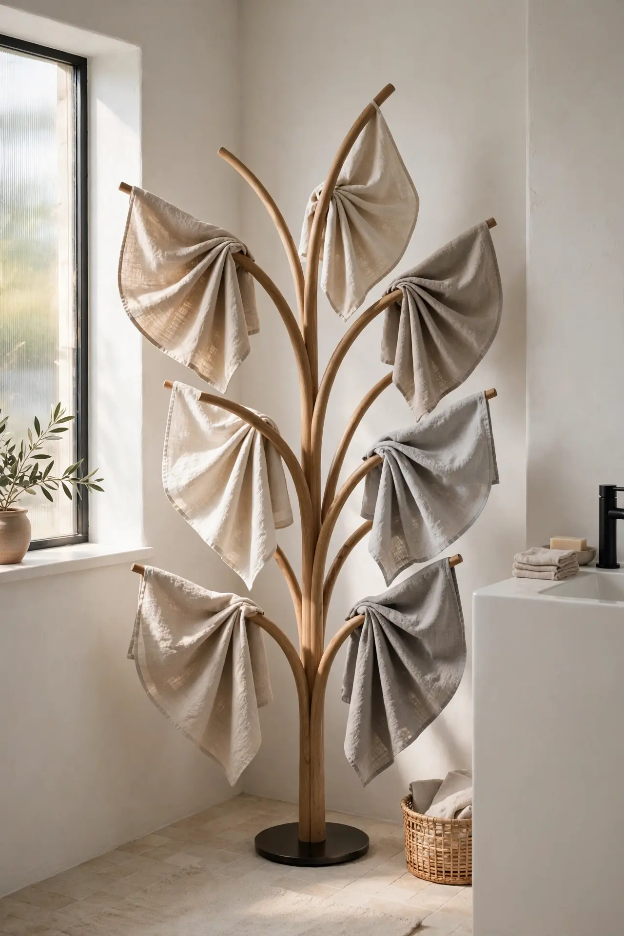 Towel Ring Tree