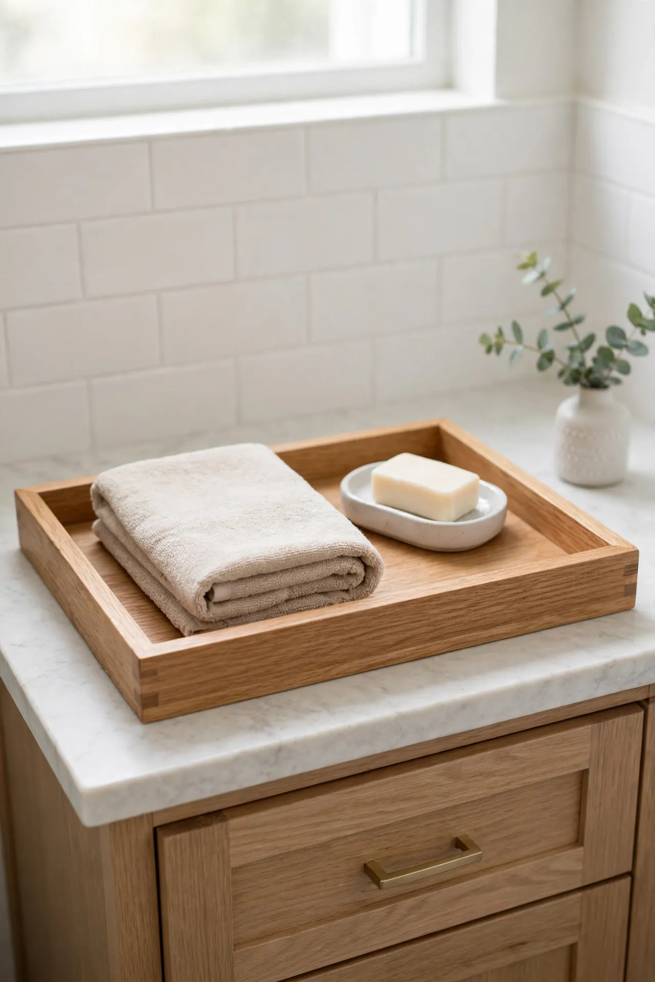 Towel Valet Tray