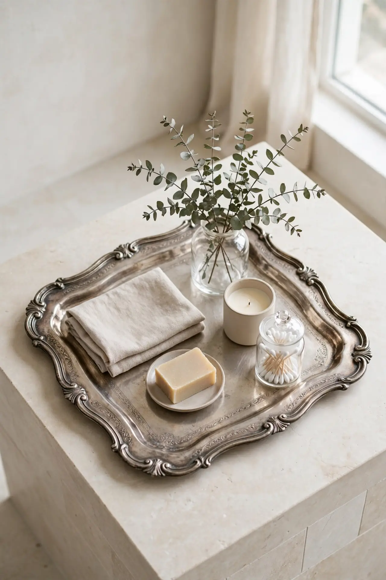Vintage Silver Tray