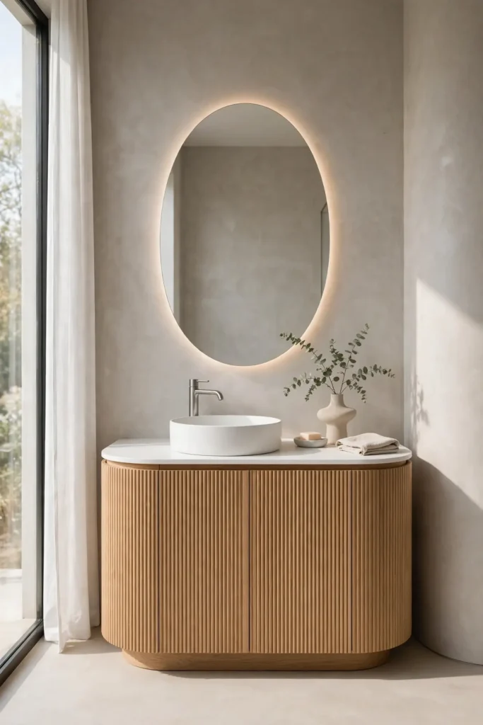 Curved Front Modern