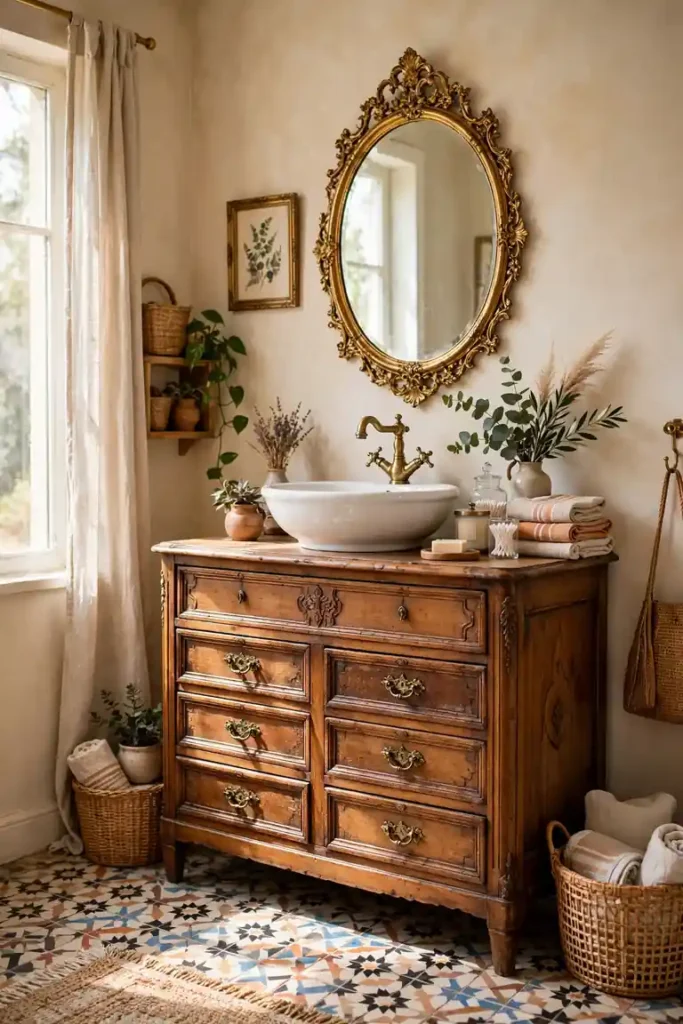Vintage Dresser Conversion
