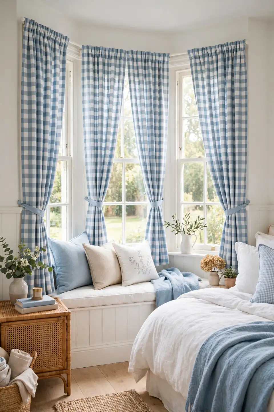 Gingham Check Panels