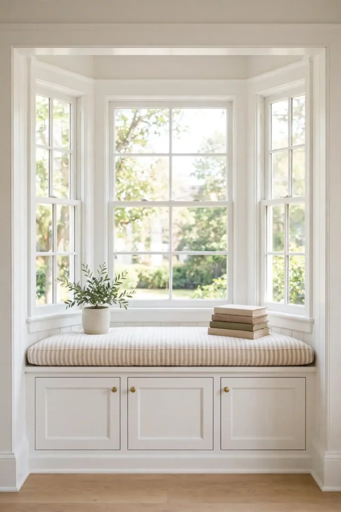 Built-In Storage Bench