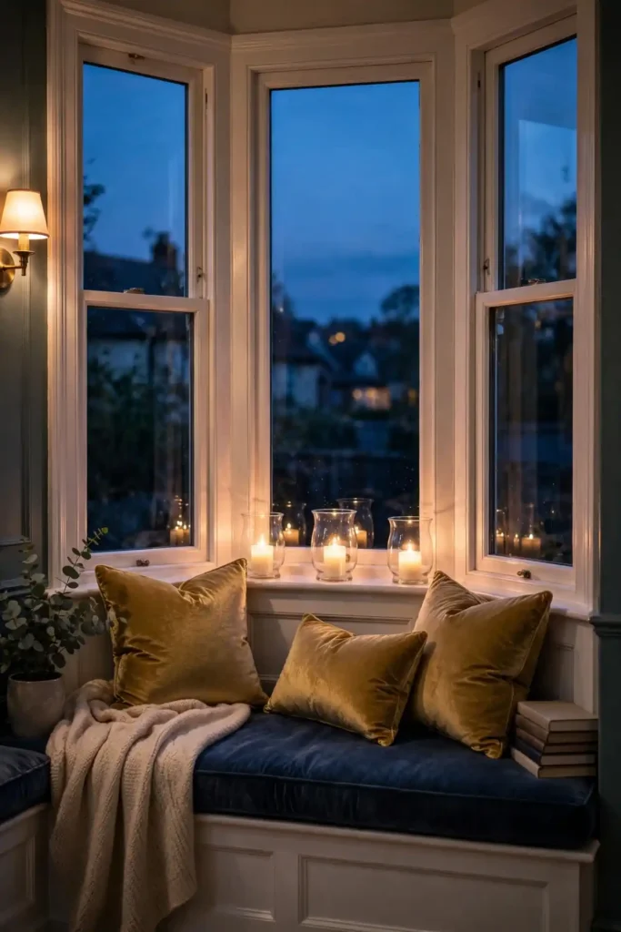 Candlelit Evening Nook