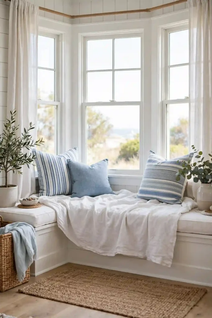 Linen Slipcover Seat