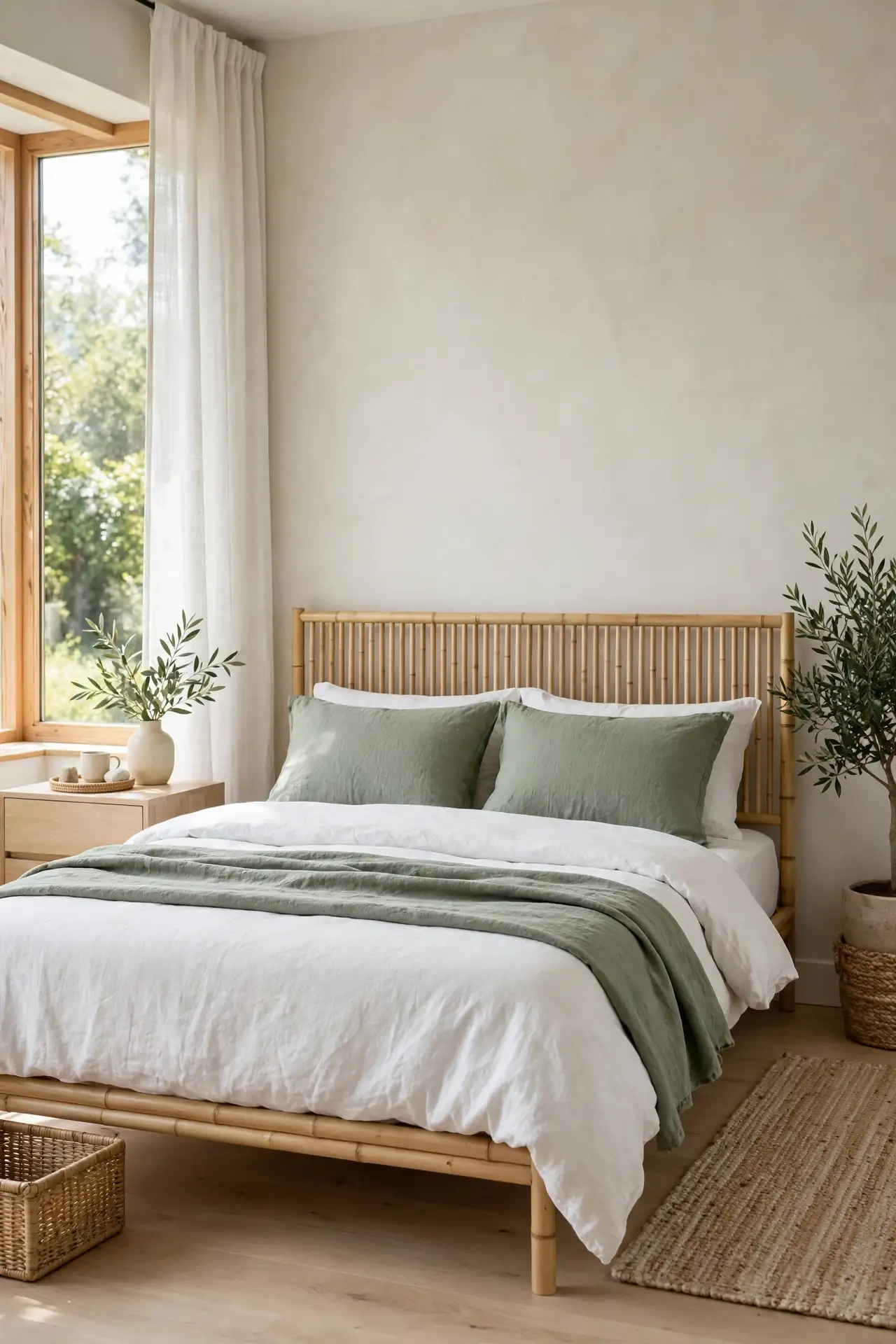 Bamboo Slat Frame