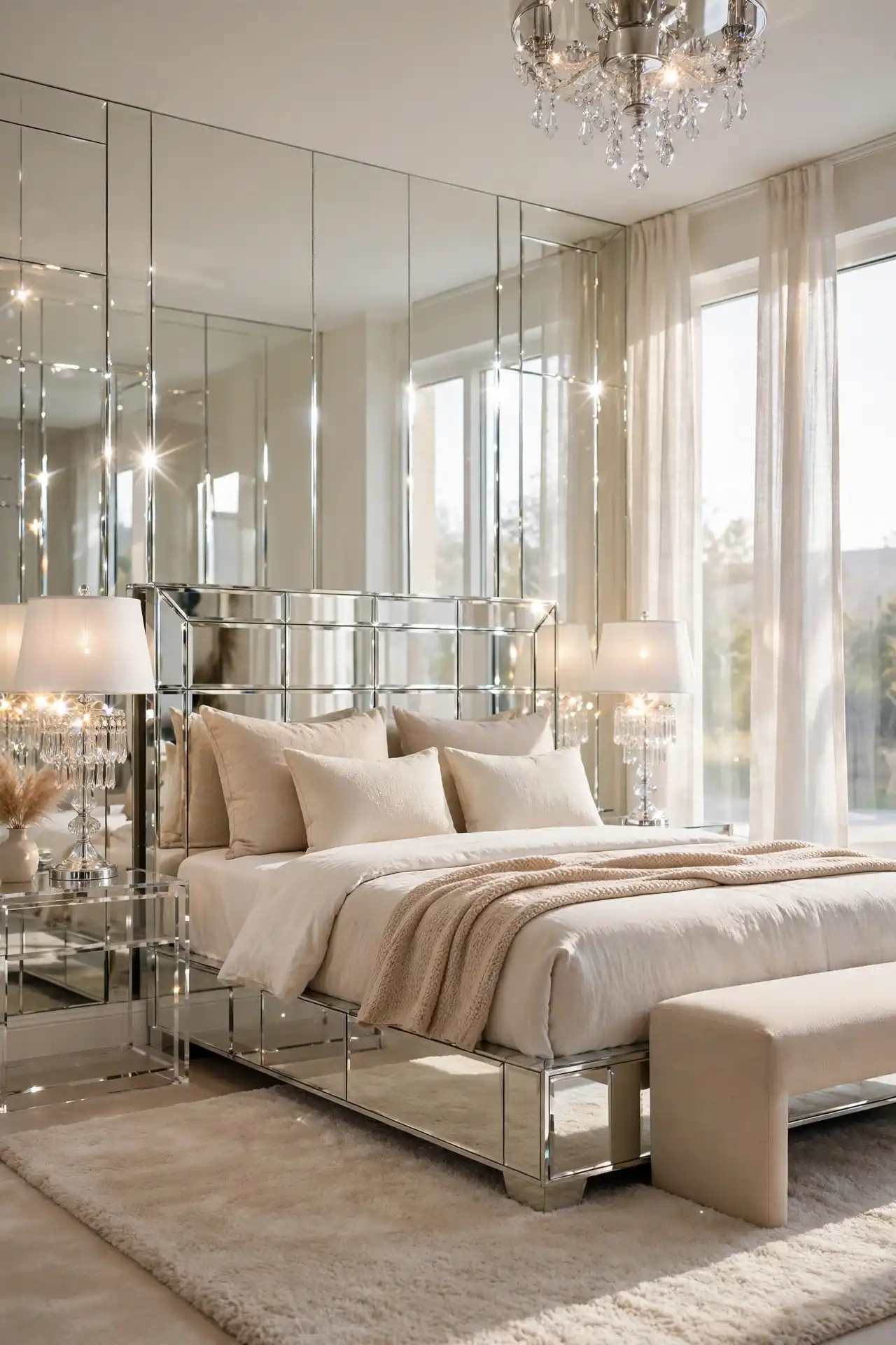 Mirrored Glam Frame
