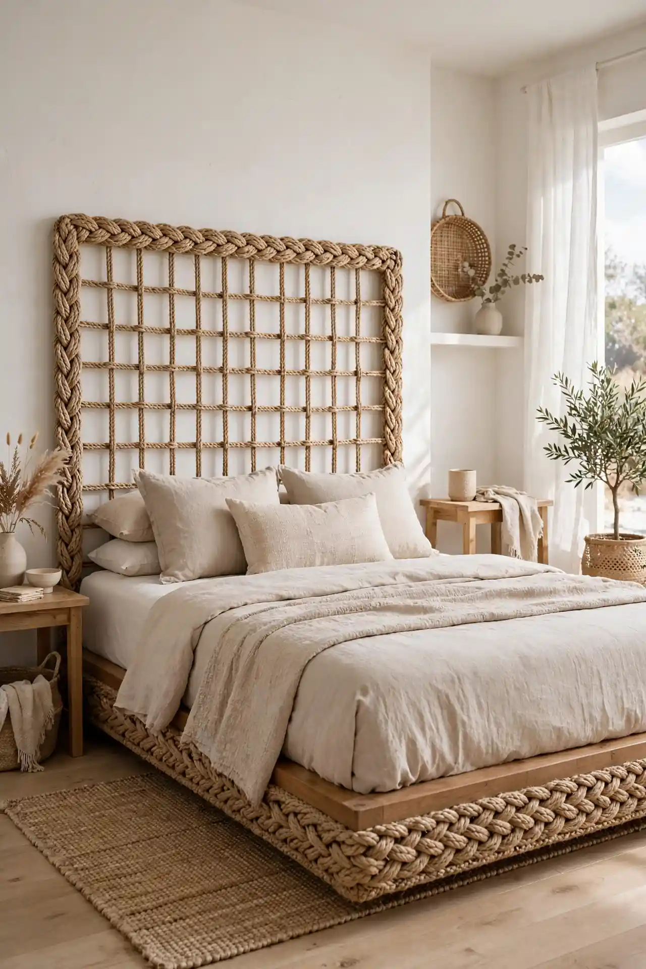 Woven Rope Frame