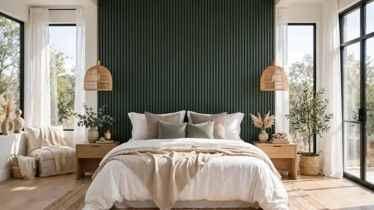 bedroom accent wall