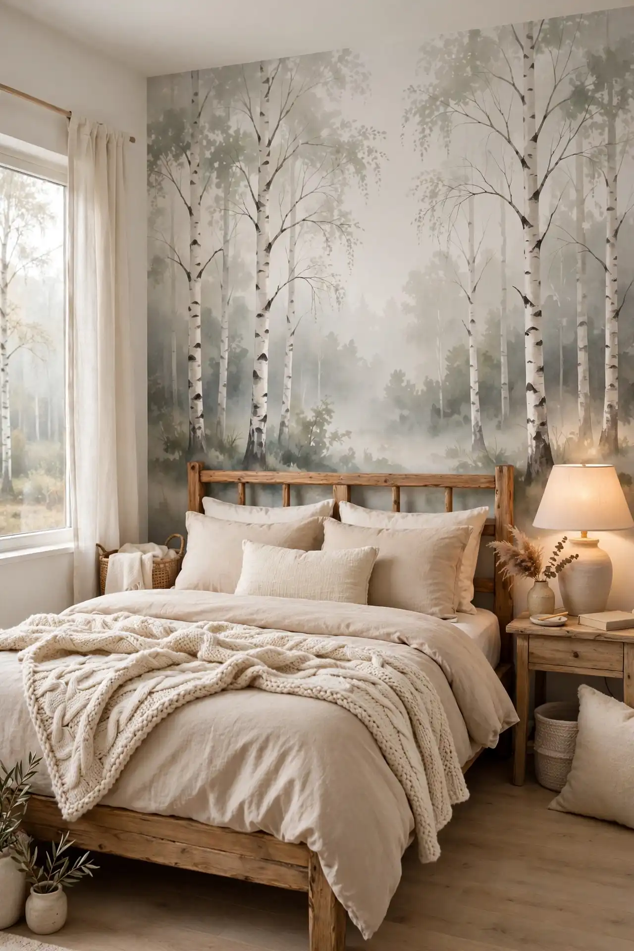 Rustic Woodland Scene