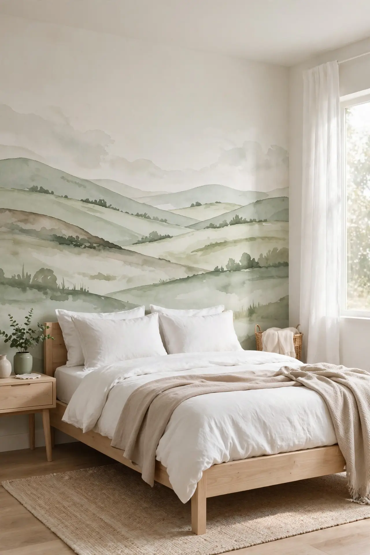 Serene Sage Mural