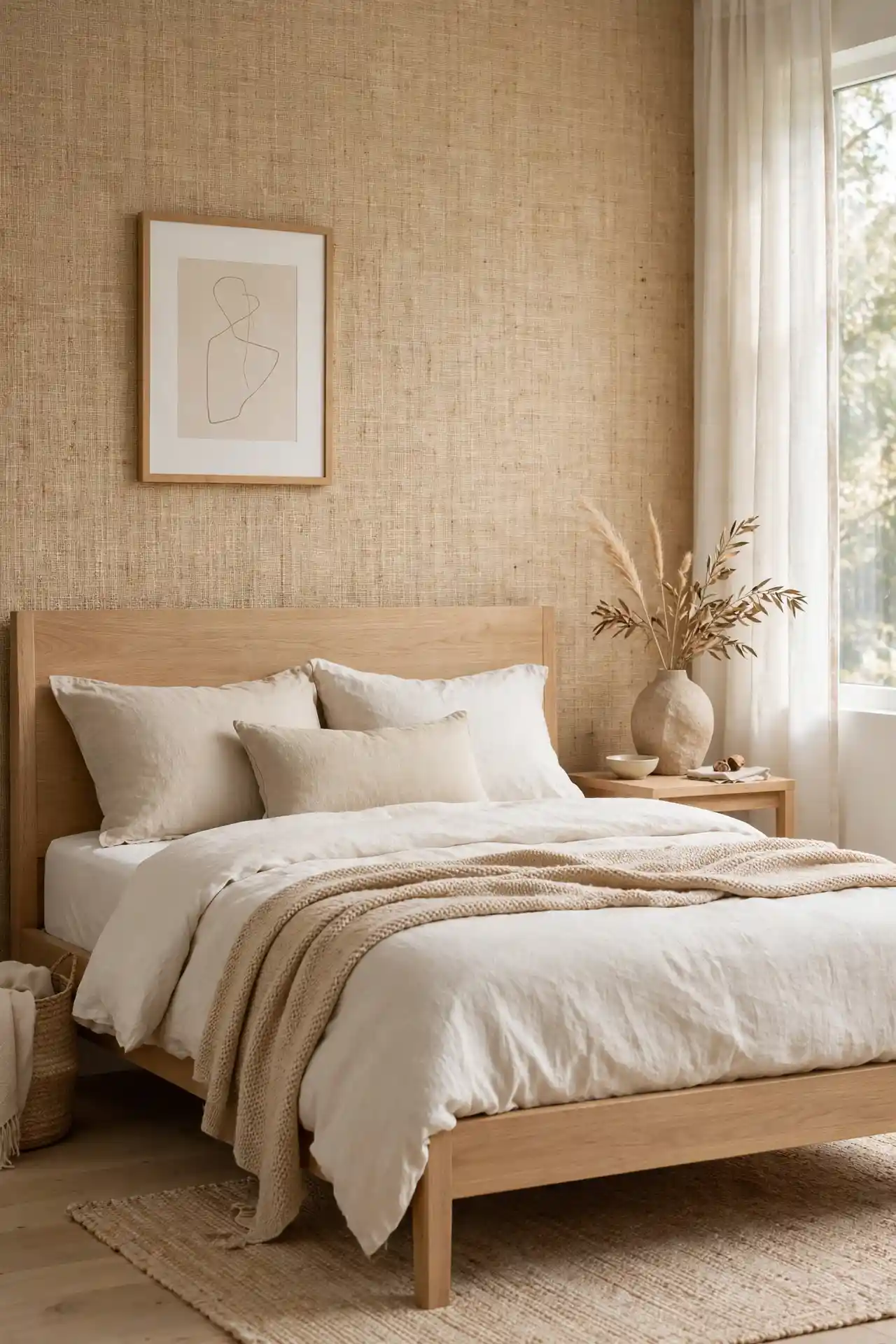Textured Grasscloth Weave