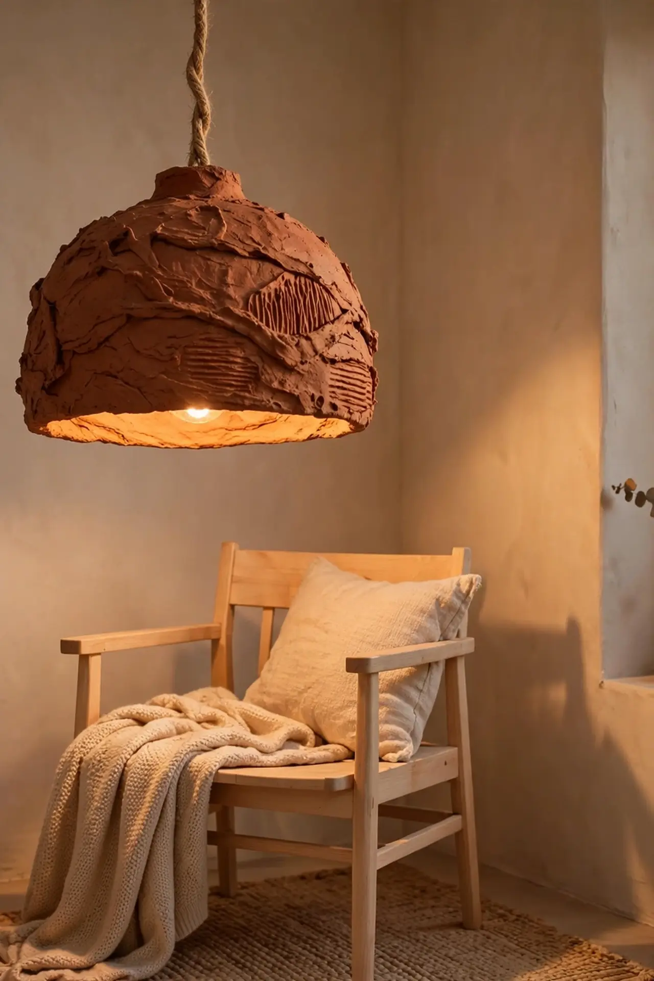 Clay Pendant Light