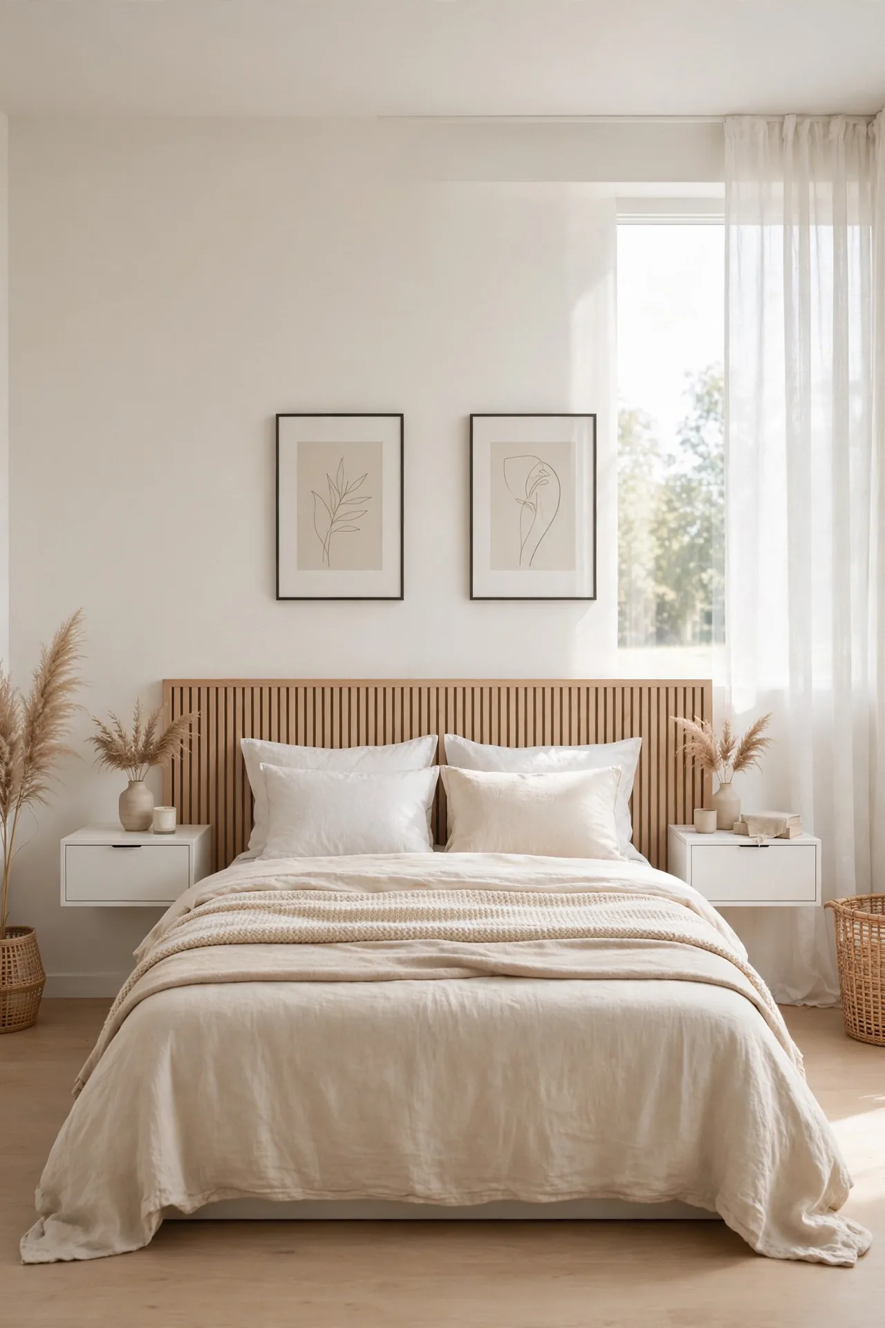 Minimalist White Pair