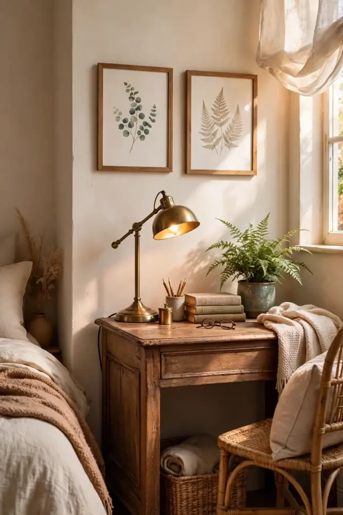 Charming bedroom office ideas