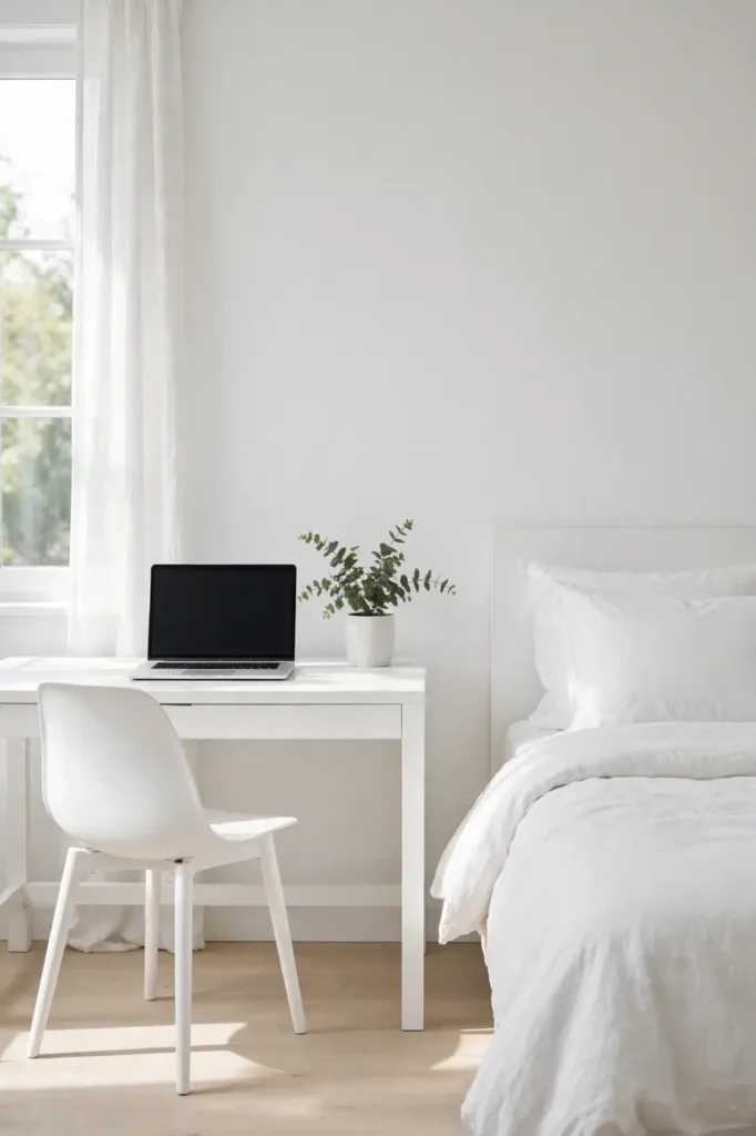 Minimalist White Setups