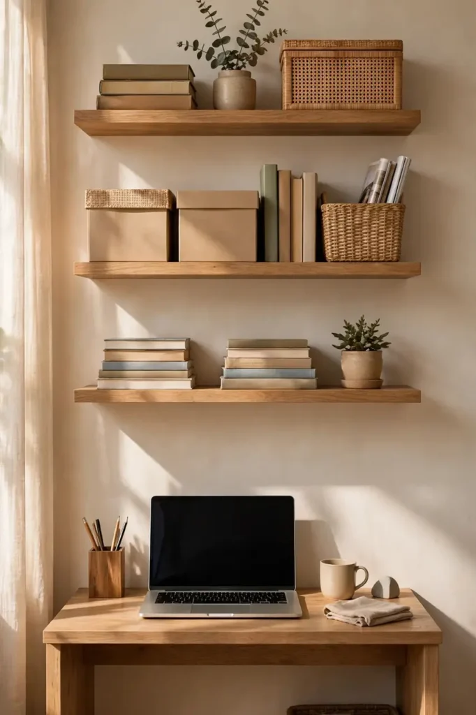Wall-Mounted Shelves