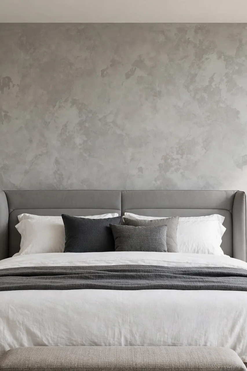 Grey Plaster Effect