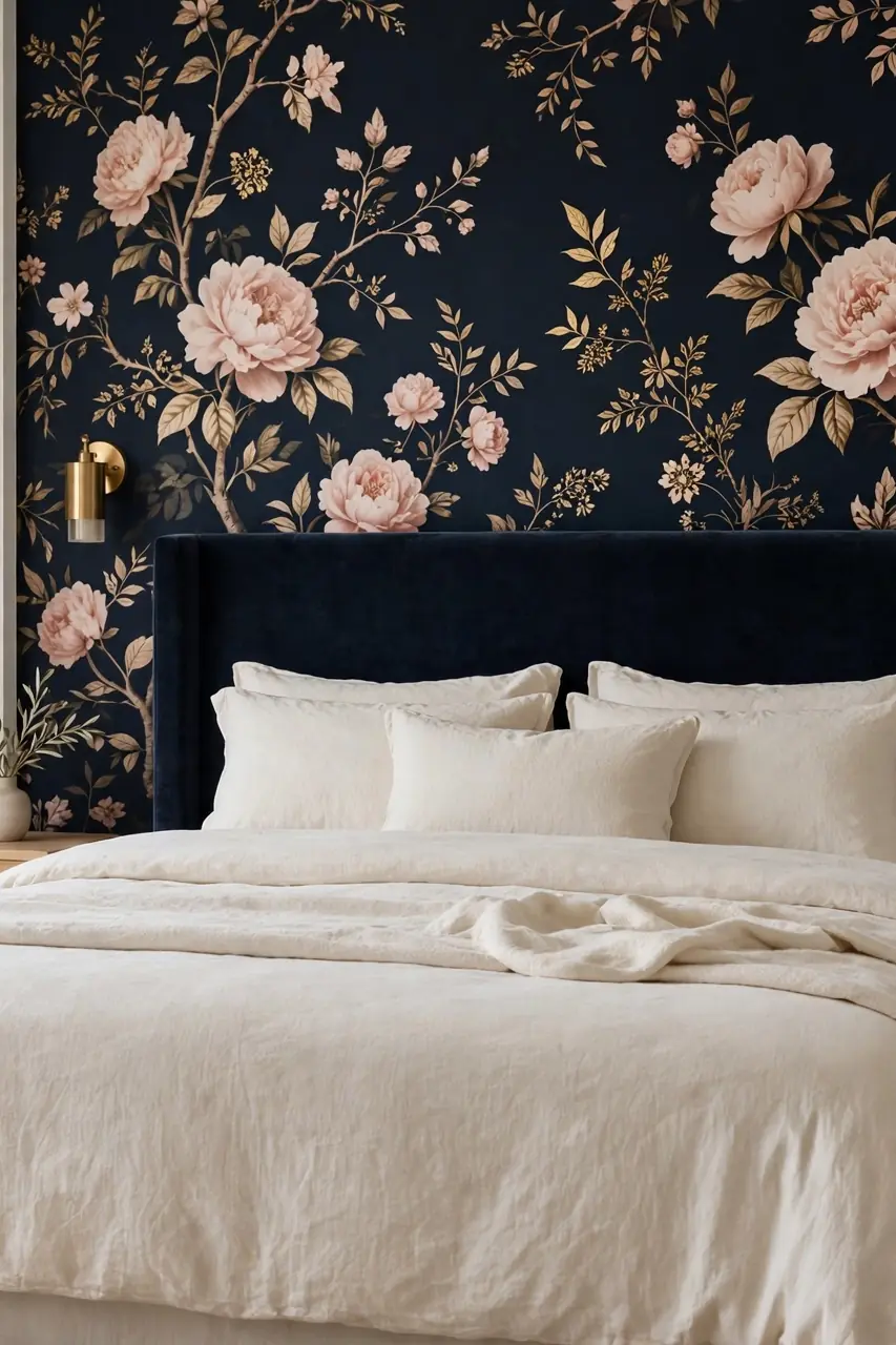 Midnight Floral Garden