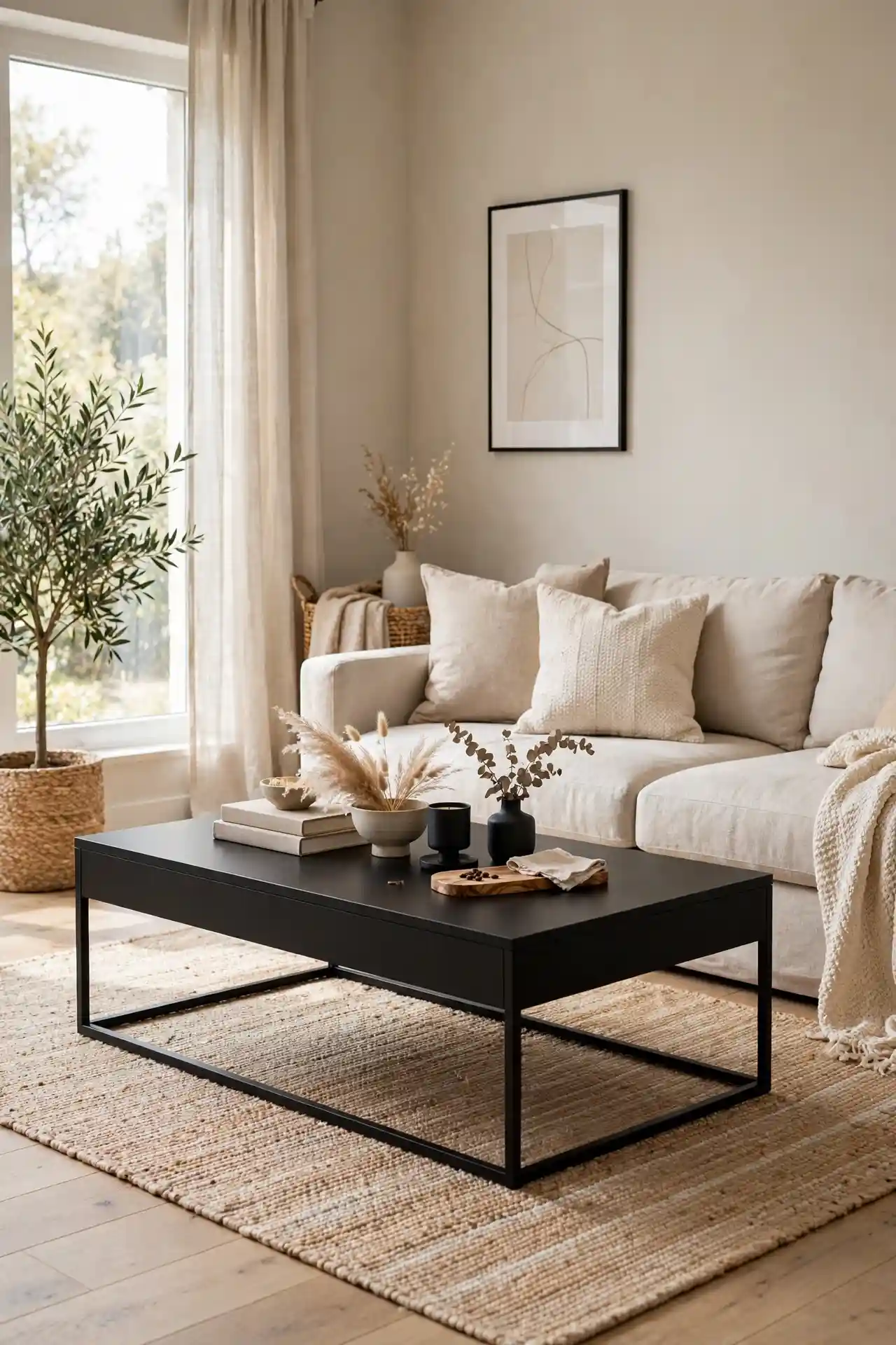 Black Coffee Table